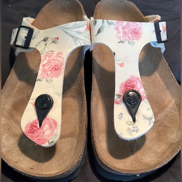 EUC Birkenstock Papillon Gizeh Sandals Sz Euro 36 US Size 6 - Picture 2 of 5